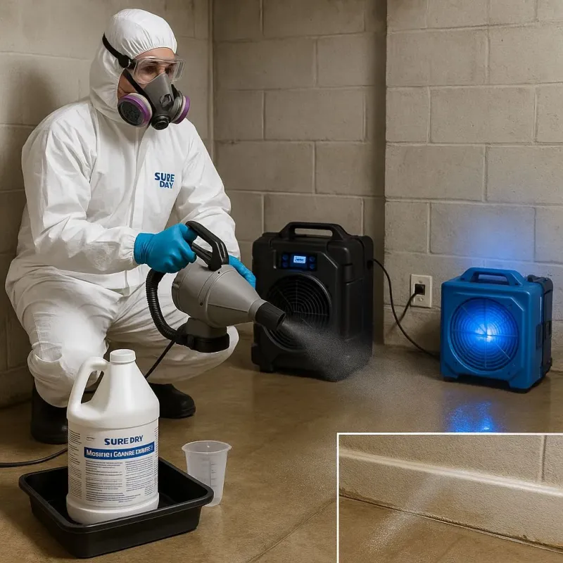 Sanitization and Odor Removal process in Huntington County, IN