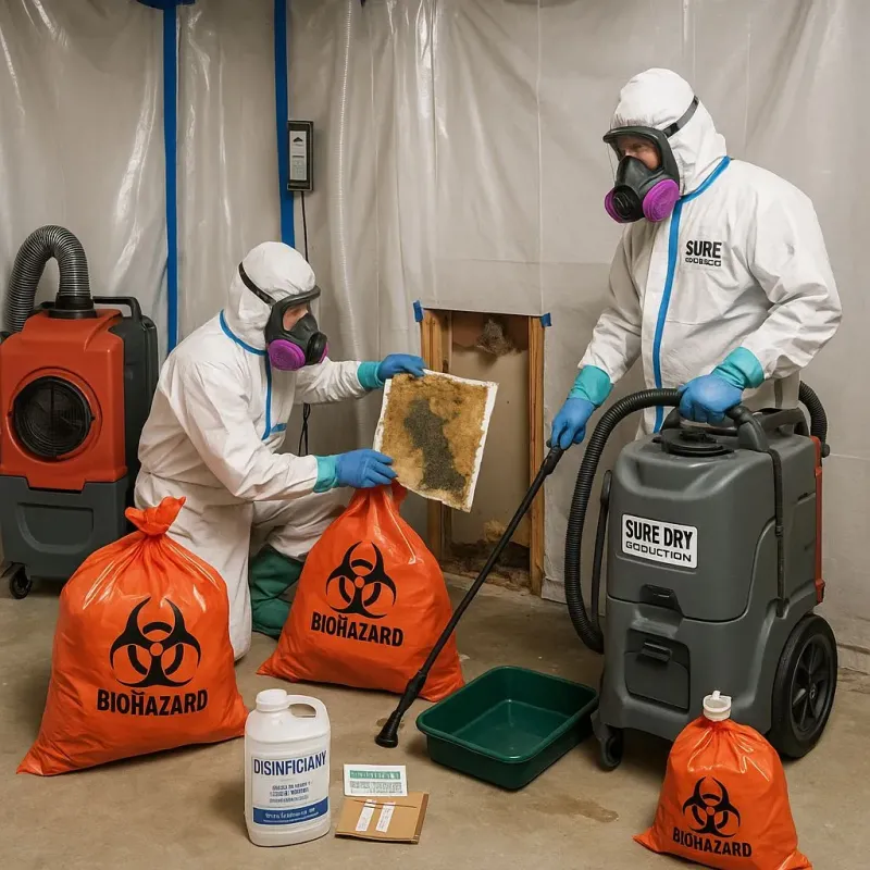 Contaminated Water Handling Protocols process in Huntington County, IN